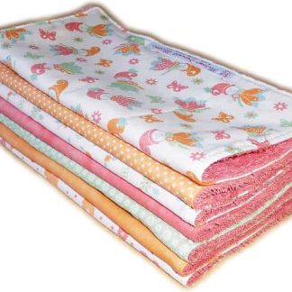 Essuie-tout lavable LUTINS (7 feuilles) – serviette en tissu lavable réutilisable – essuie-tout alternatif écologique zéro déchet