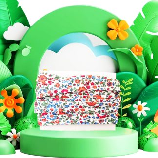 Paire de lacets en tissu – BLOSSOM – Lacets femme – Lacets en coton fleuri